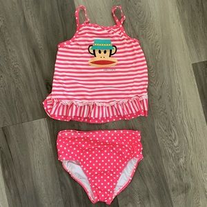 Girls Paul Frank 2-piece swimsuit (Size 5T)